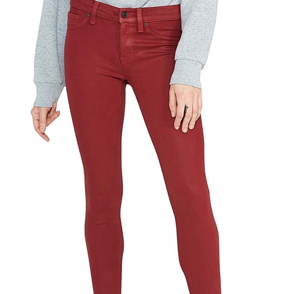 HUDSON Nico Mid Rise Super Skinny Ankle Jeans - Picture 1 of 4
